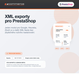 XML exporty pre PrestaShop