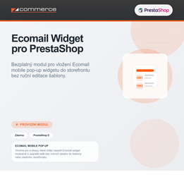 Ecomail Widget - mobile pop-up for PrestaShop